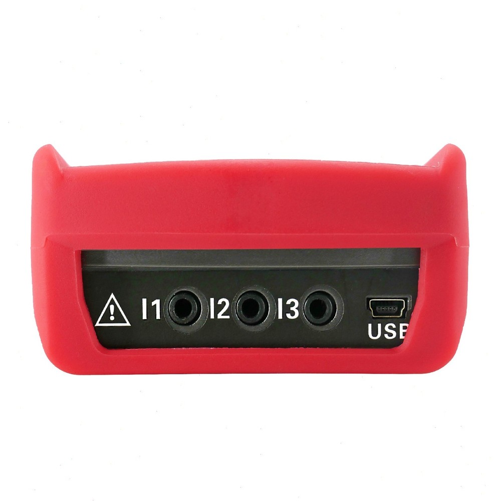 Digital Phase Voltmeter Clamp Meter Three phase 600V 600A 360° Current Detector