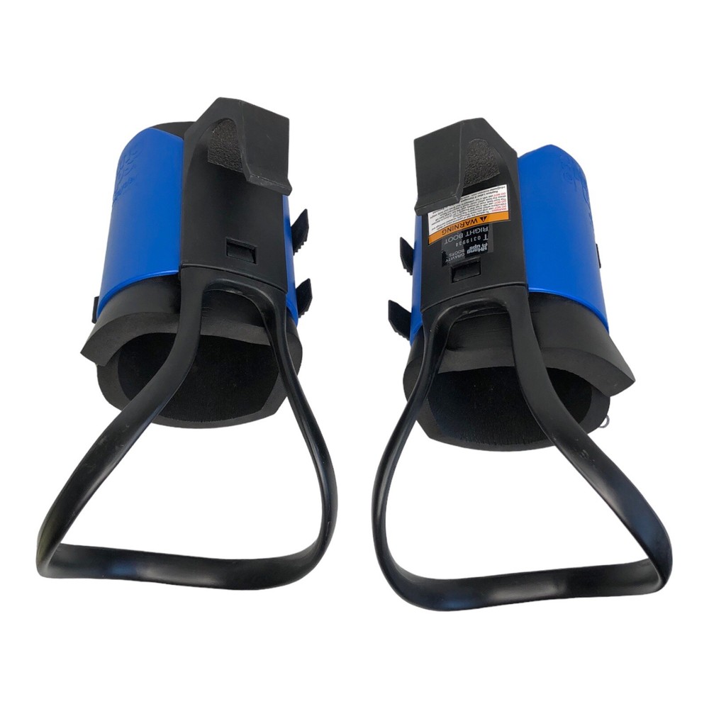 Teeter Hang Ups SL Spyder EZ-UP Inversion Gravity Boots with Calf Loops EUC