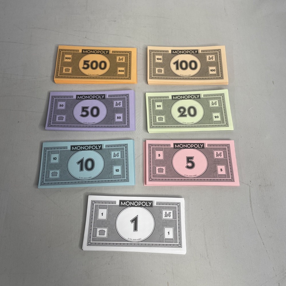 Monopoly Money - Game Replacement Bills