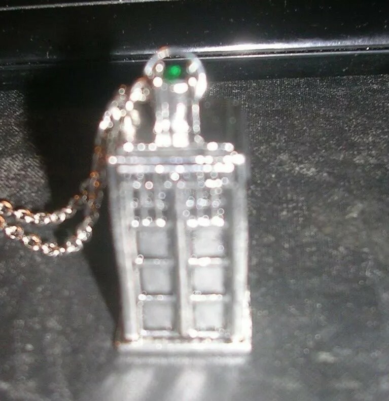 Doctor Who Tardis Necklace