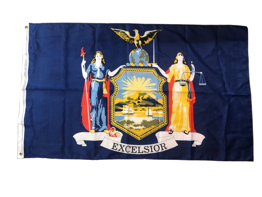 3”x5” New York State Polyster Flag