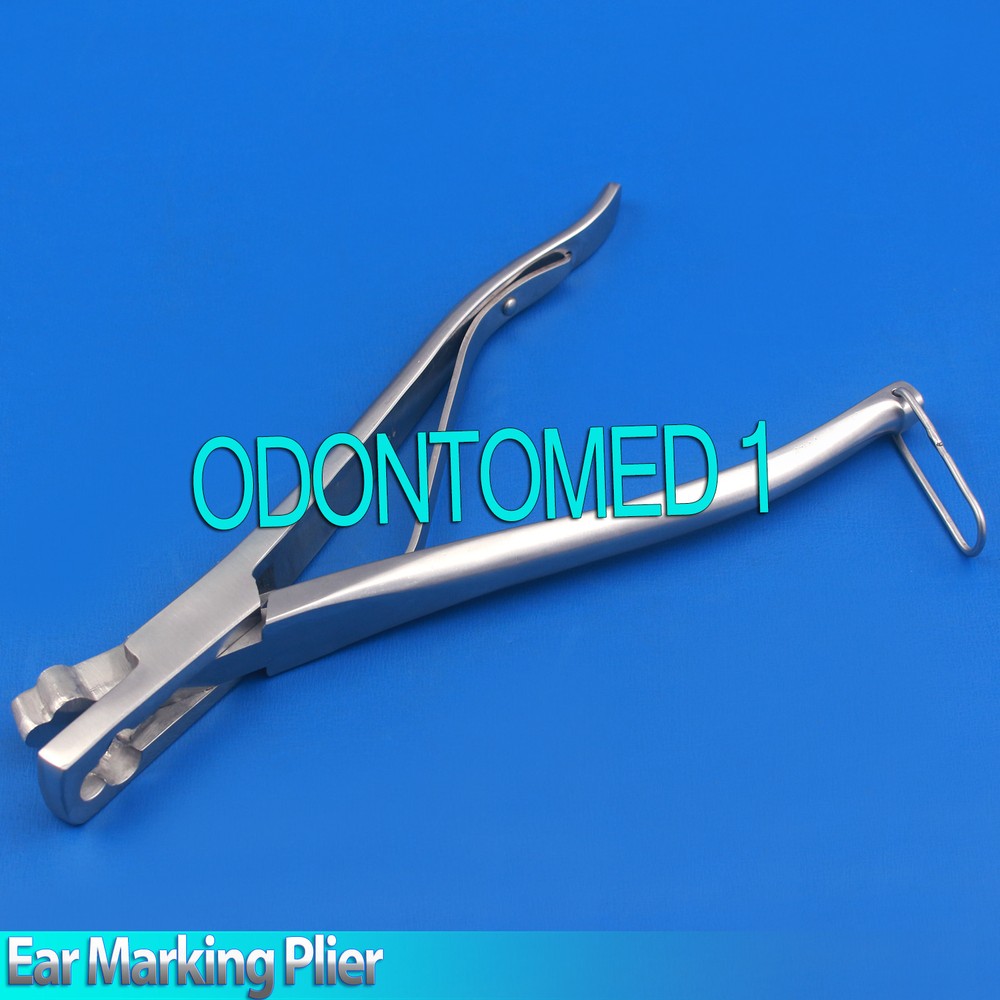 Ear Marking Plier Club Type Veterinary Instruments New