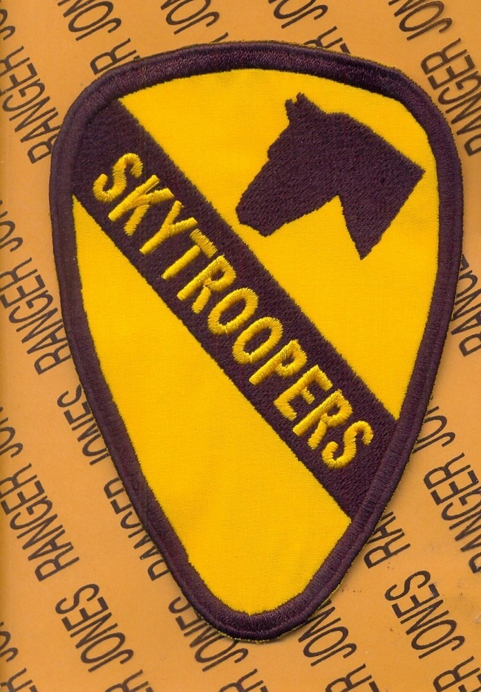 SKYTROOPERS 1st Cavalry Division Vietnam 5" patch c/e