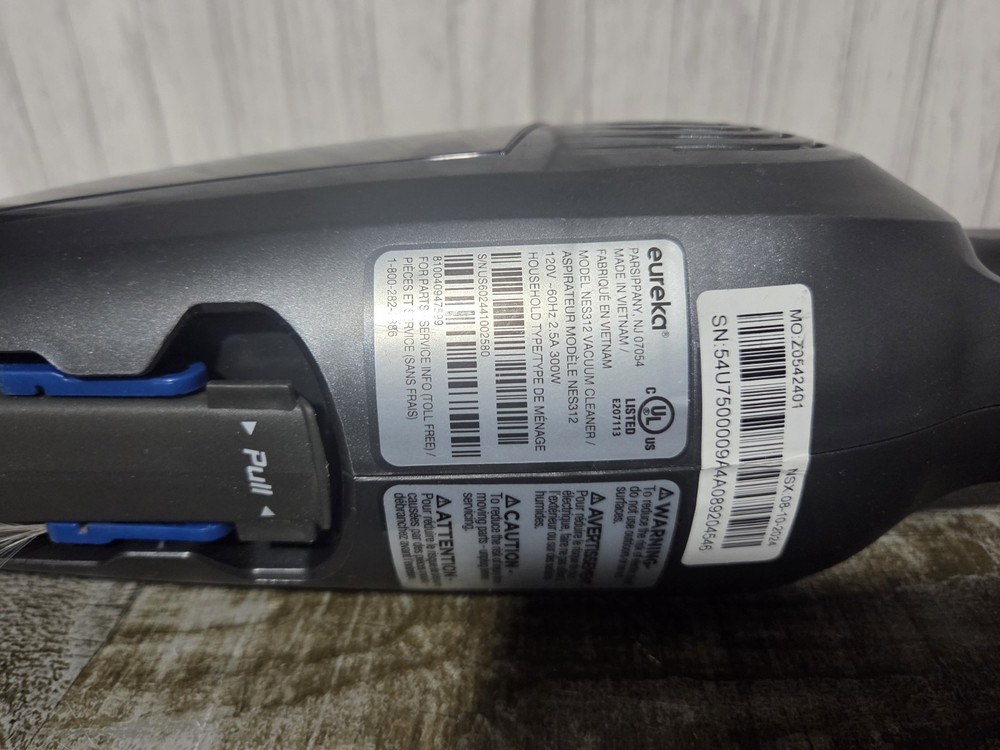 Eureka NES312 Replacement Motor Main Assembly Tested