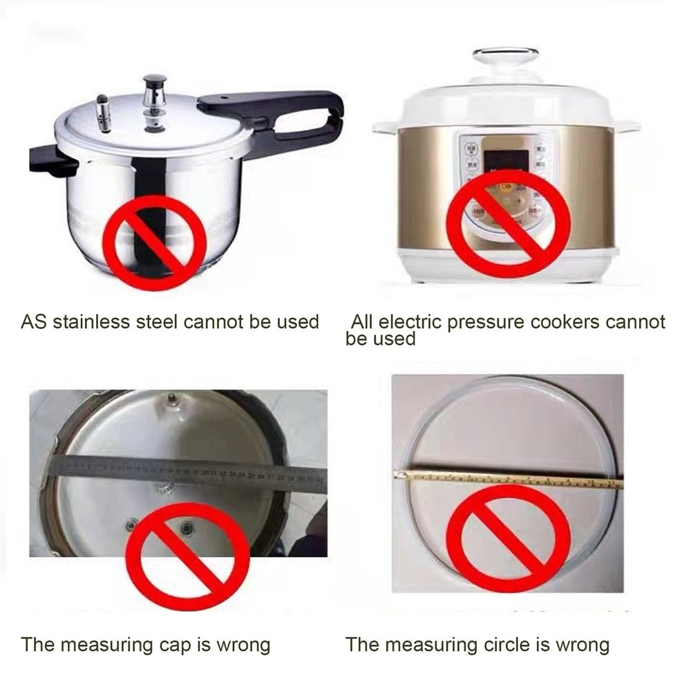 § 28cm Pressure Cooker Sealing Ring Silicone O Ring Replacement Accessory For