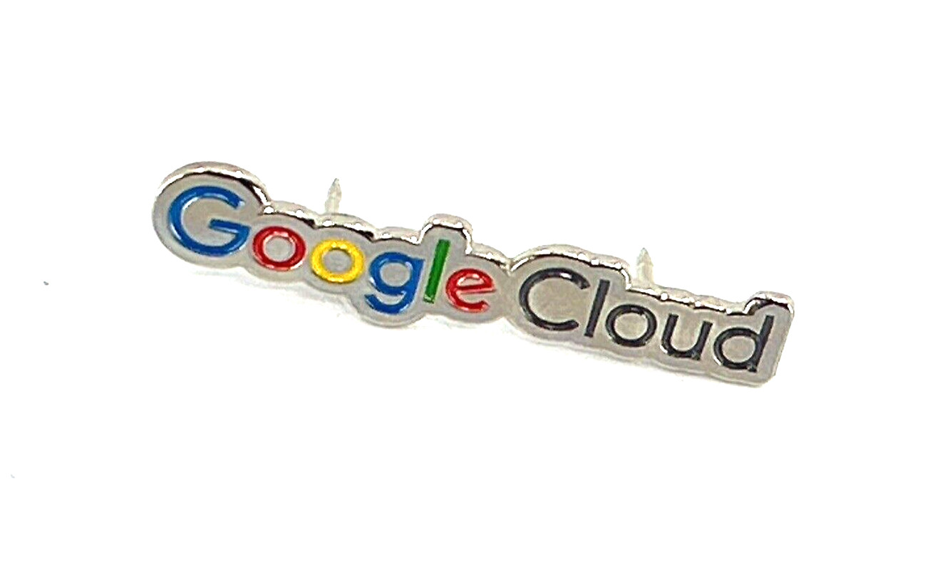 Brand New Google Cloud Pin Official Partner Merchandise Certification Lapel