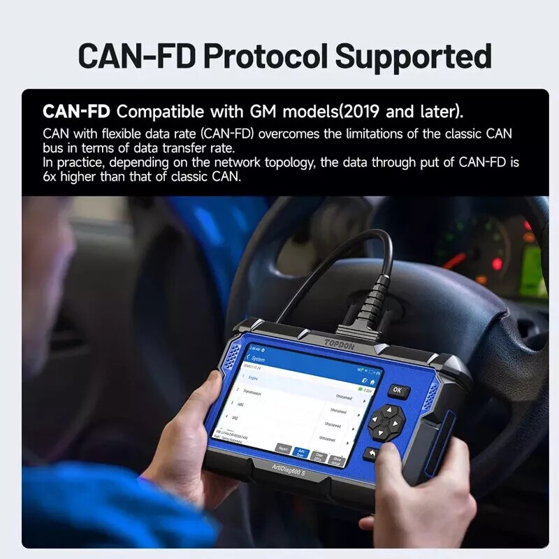 TOPDON AD600S AD600PRO OBD2 Scanner All System Diagnostic Tool Car Code Reader