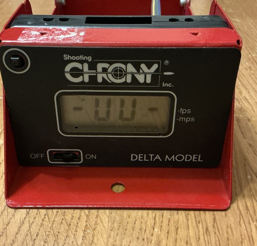 Reloading Shooting Chrony Delta Model Chronograph
