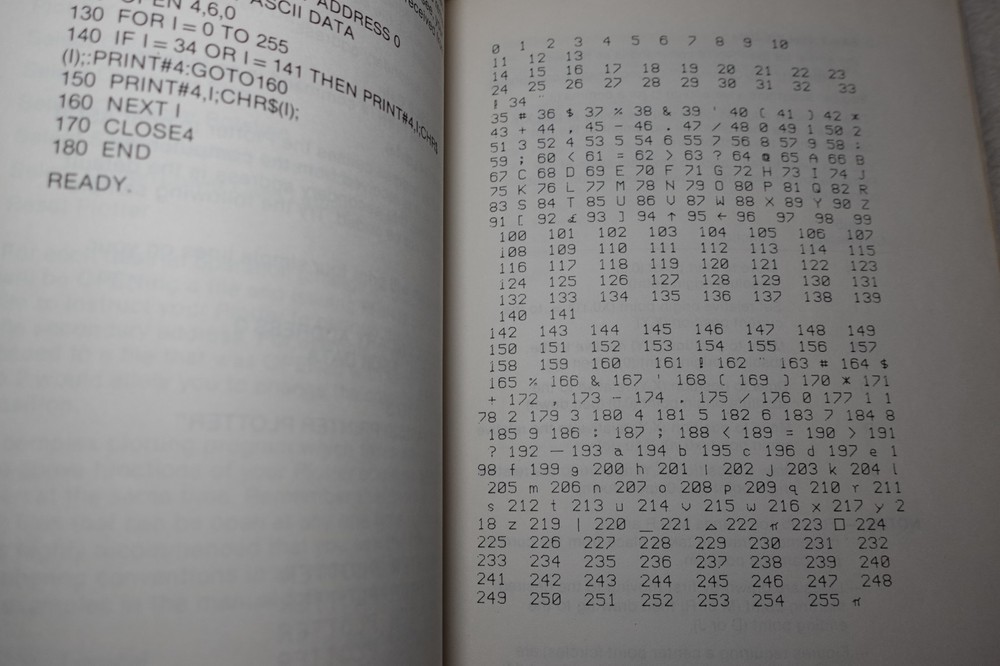 Commodore 1520 Printer Plotter 1983 Vintage Original User's Manual