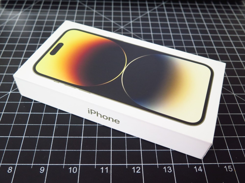 Empty Original Box for APPLE iPhone 14 Pro Max Gold