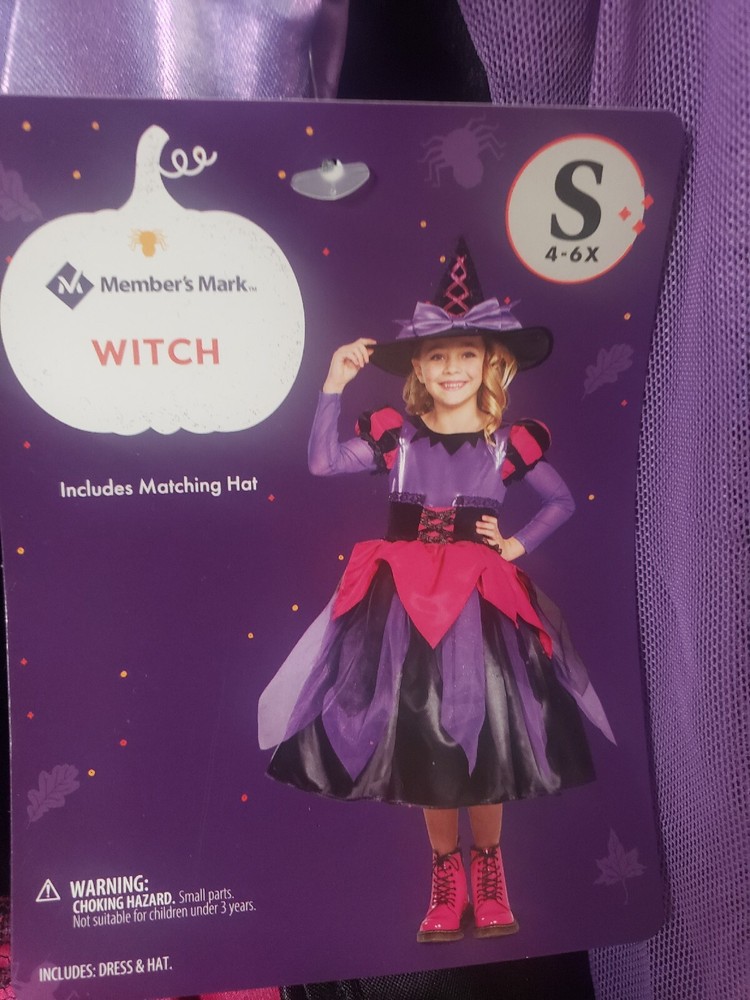Members Mark Witch Costume (S 4-6)