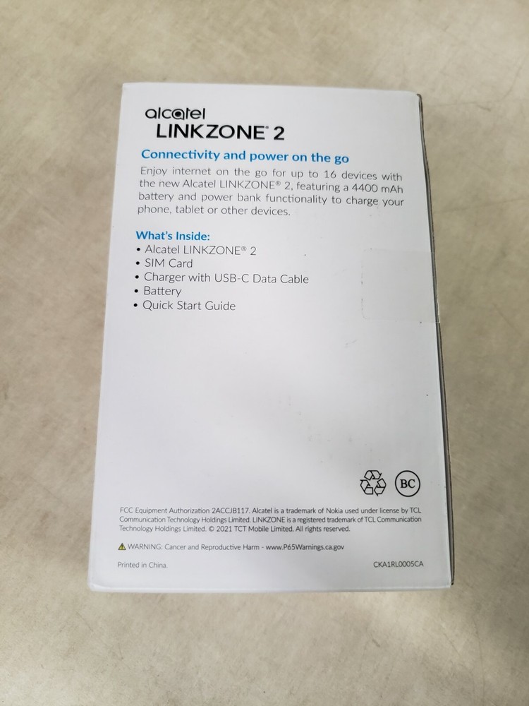 Alcatel Linkzone 2 4G Hotspot