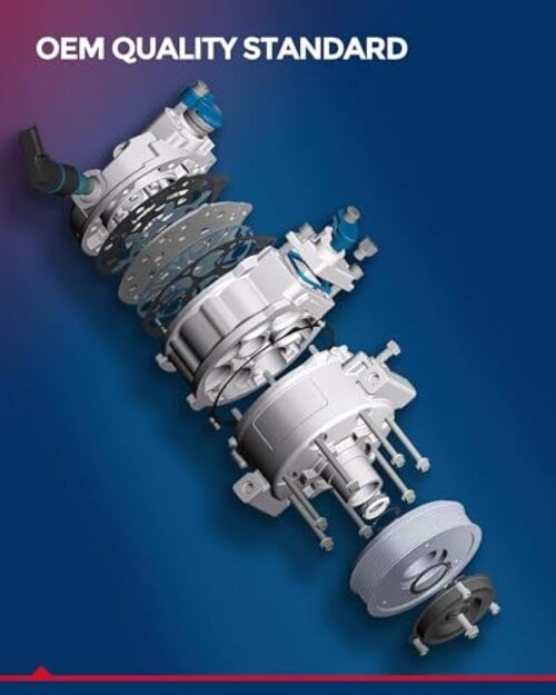 AC Compressor Clutch Kit, A/C Compressor Clutch Assembly 4710398 Replacement