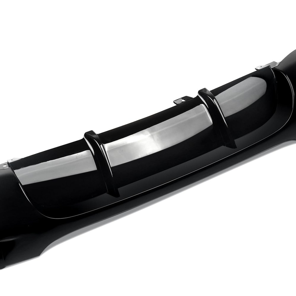 Gloss Black ABS Rear Lower Bumper Diffuser Lip for 2005-2012 Car