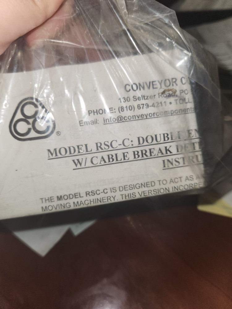 conveyor components model rsc-c