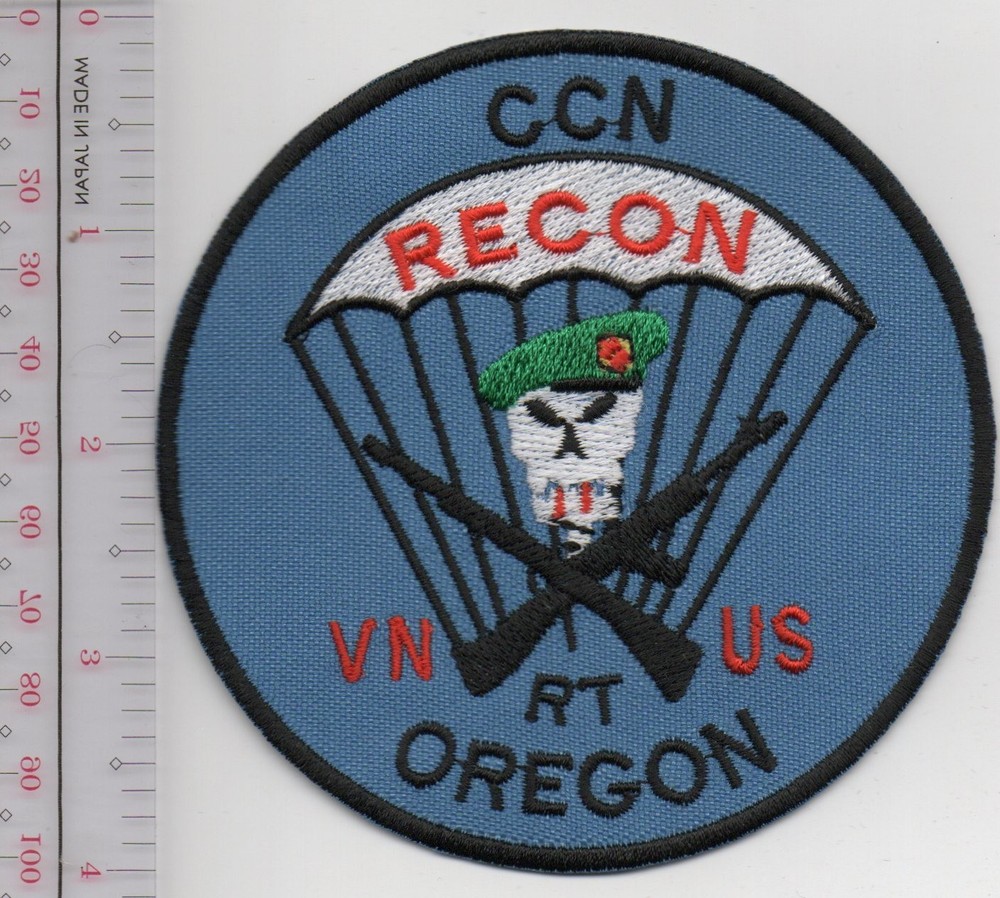 US Army CCC Recon VN US RT Oregon Patch NO TARIFF