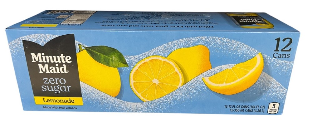Minute Maid Zero Sugar Lemonade 12 pack