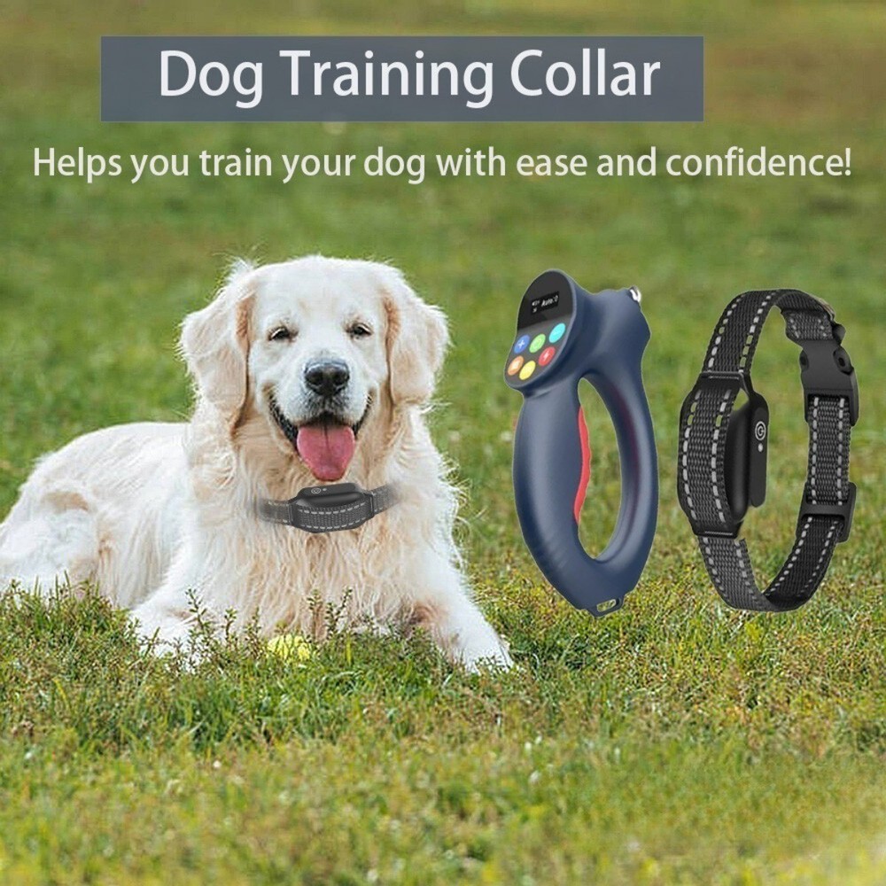 Dog Shock Collar No Bark Remote Training E-Collar 5-120lbs