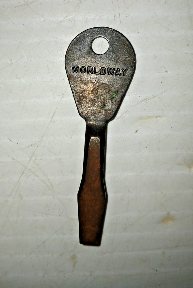 Vintage Worldway Keyring Flathead Screwdiver