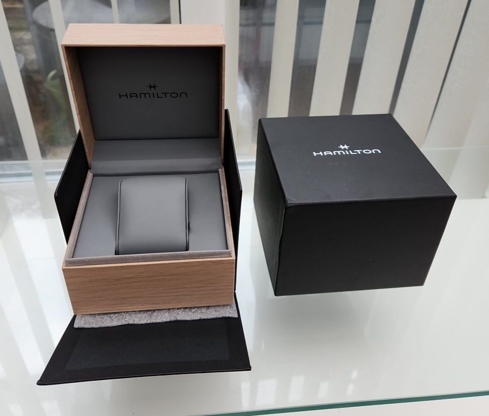 100% GENUINE ORIGINAL HAMILTON EMPTY WATCH BOX