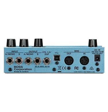 Boss MD-500 Modulation Effector Guitar Pedal Multi Effector Blue