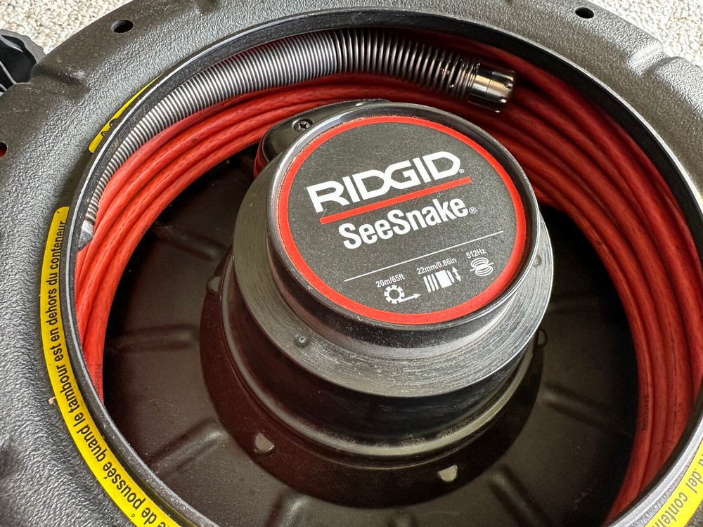 Ridgid MicroDrain Camera Inspection Reel