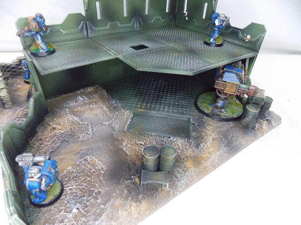 WARGAMING TERRAIN PAINTED