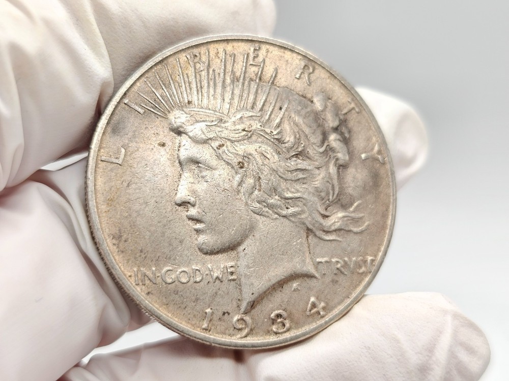 1934-D Silver Peace Dollar **SEMI-KEY DATE**
