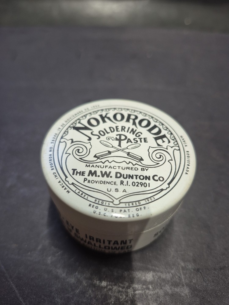 Nokorode Soldering Paste Empty tin