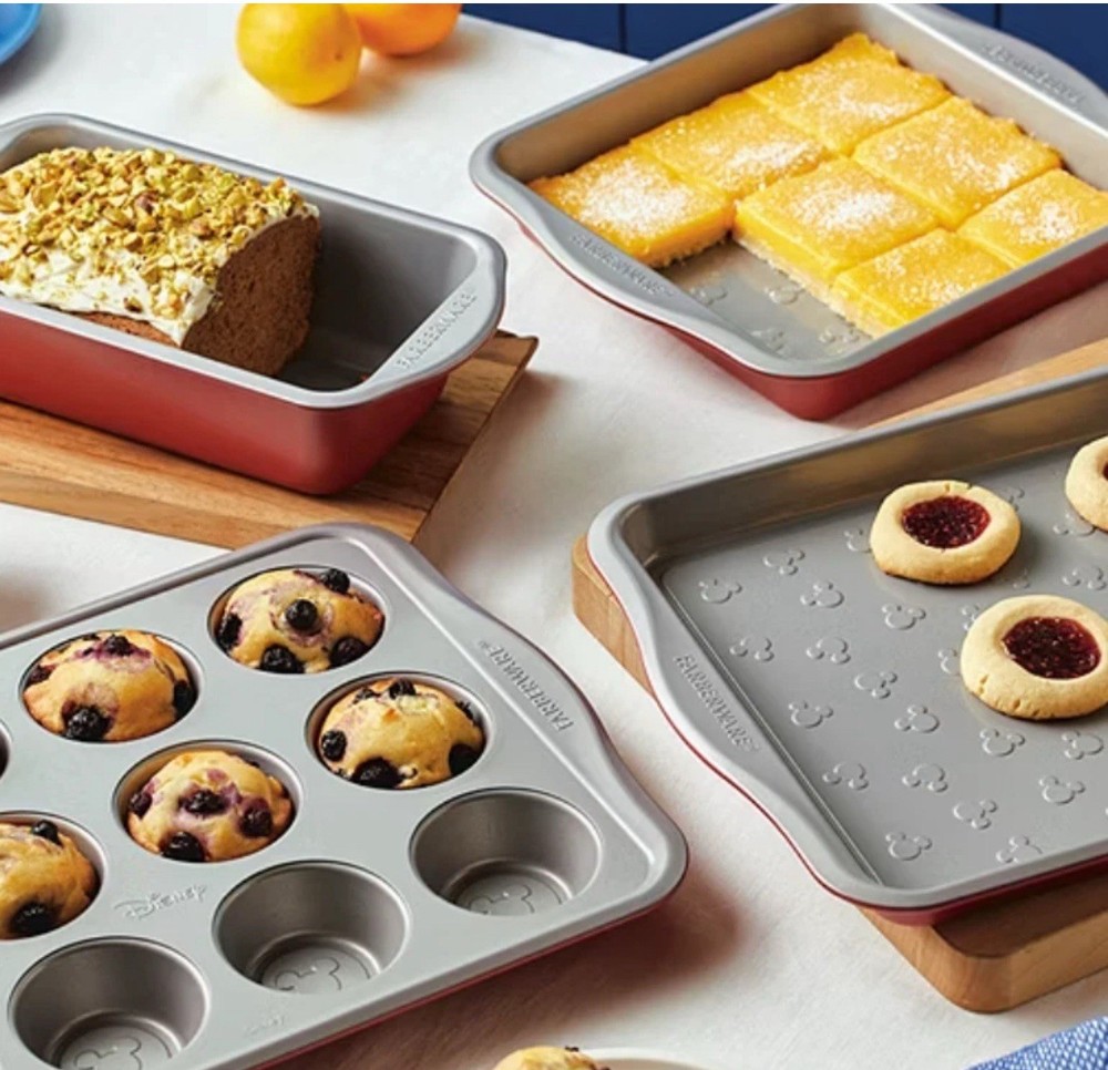 Farberware Disney Bake With Mickey Mouse 4-pc. Non-Stick Bakeware Set