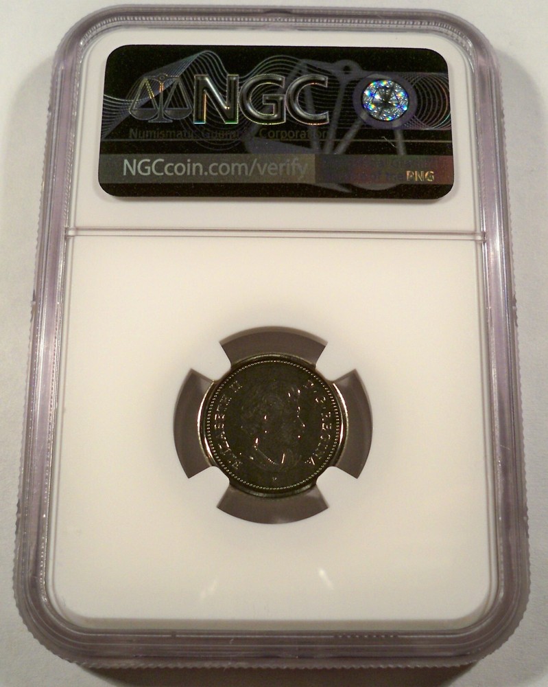 2005P NGC MS67 CANADA DIME BLUENOSE 10c MS 67