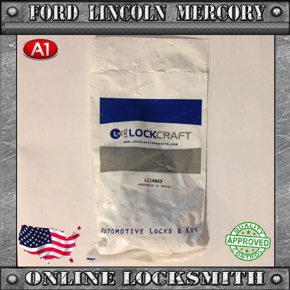 New Replacement Ignition Switch Cylinder Ford Ranchero 1976-1979 Coded With Keys