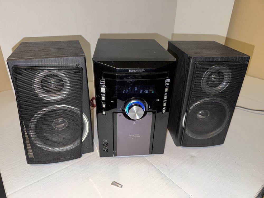 Sharp XL-DK257N Micro Component Stereo System iPod Dock CD & AM/FM Free Ship