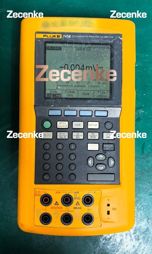 Fluke 743B Documenting Process Calibrator used