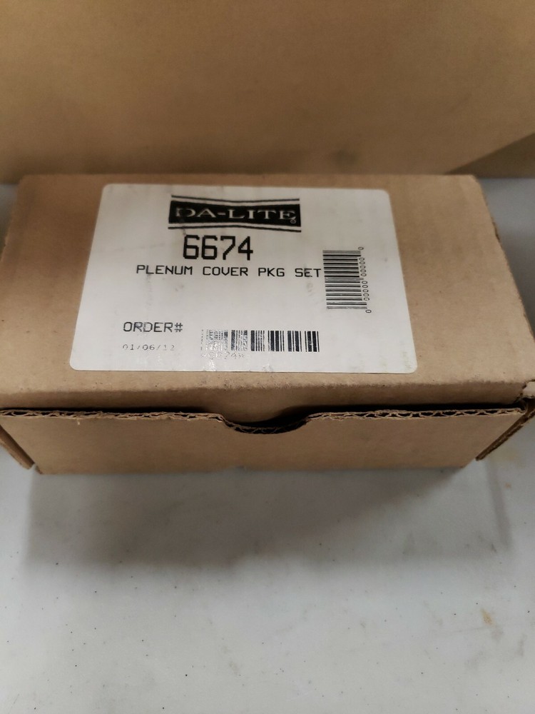 Da-Lite 6674 PLENUM COVER PKG SET for ceiling projector mount CPM-PLC