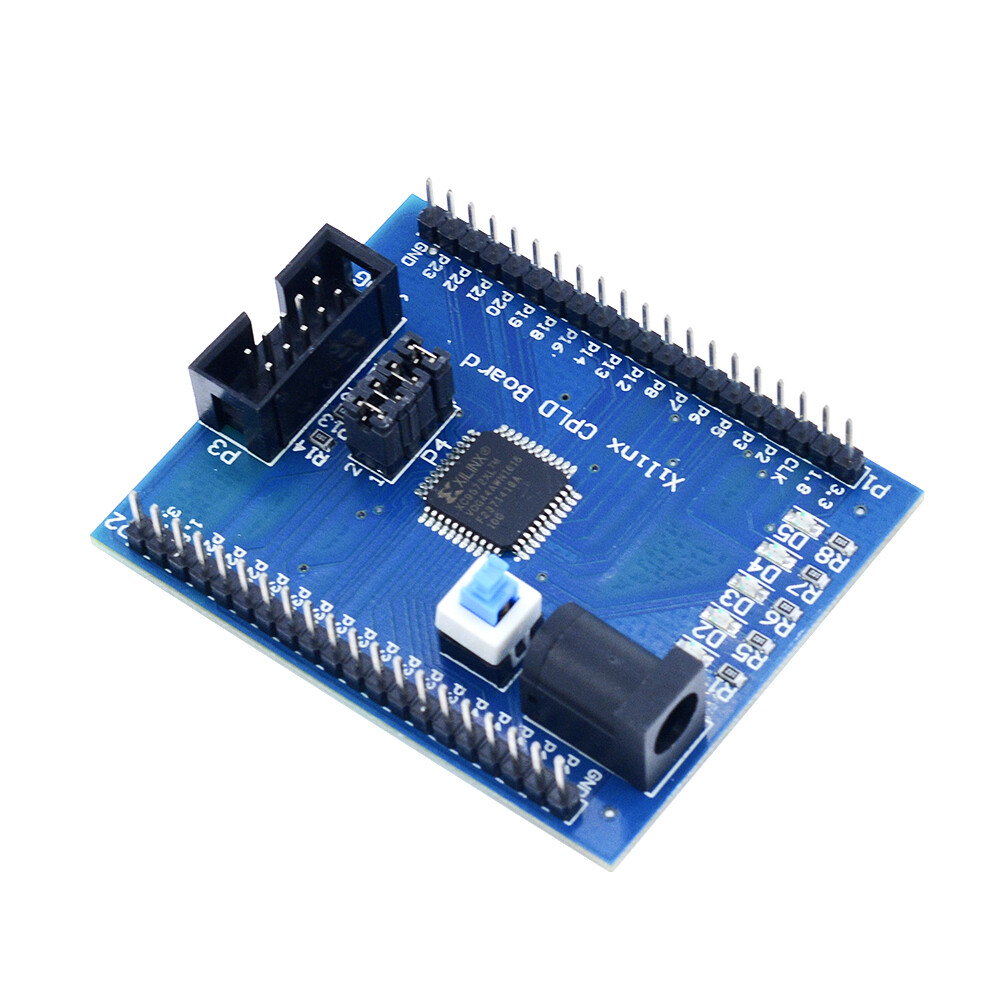 XC9572XLCPLD AMS Development Learning Test Board + 4 Programm LED