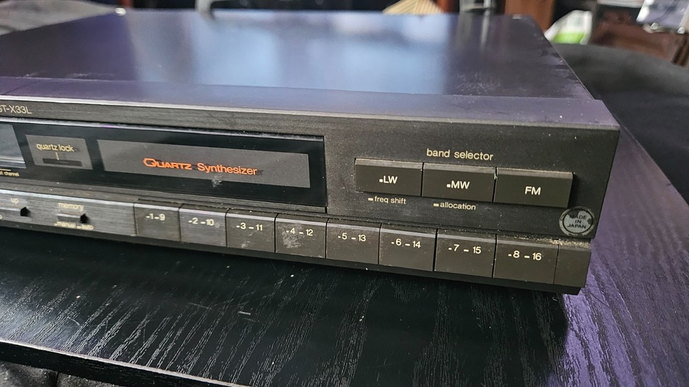 Technics ST-X33L tuner
