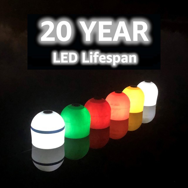 20" Solar Powered Self-Illuminating Buoy With Light Engine