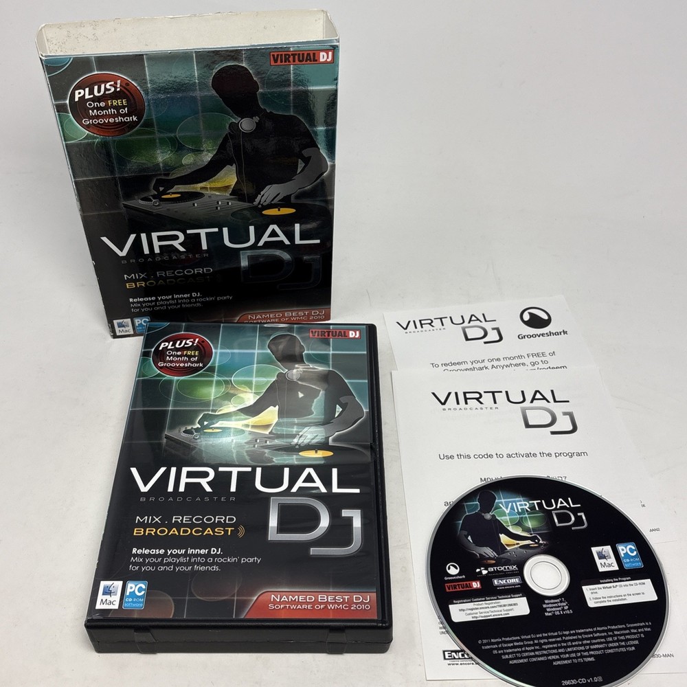 ENCORE VIRTUAL DJ BROADCASTER - Full Version for Mac, Windows