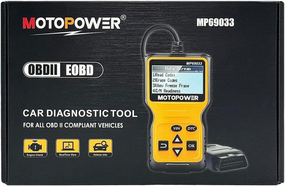 Car OBD2 Scanner Code Reader Engine Fault Scanner Diagnostic Scan Tool All OBD2
