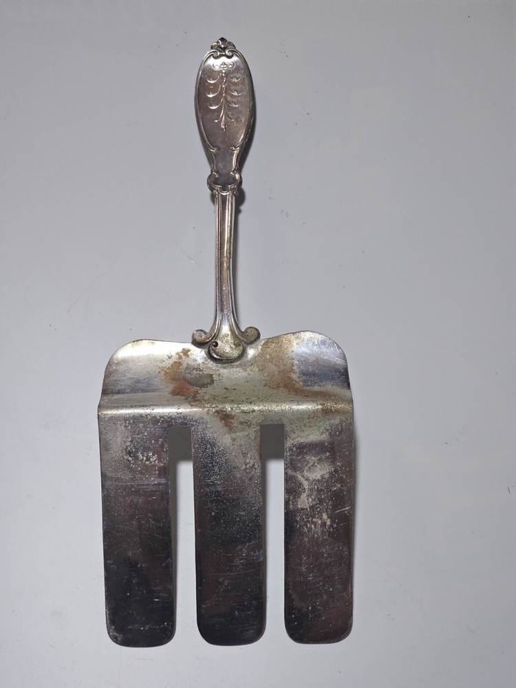 Henniger & Co. Silver Plate Renaissance Revival Asparagus Server