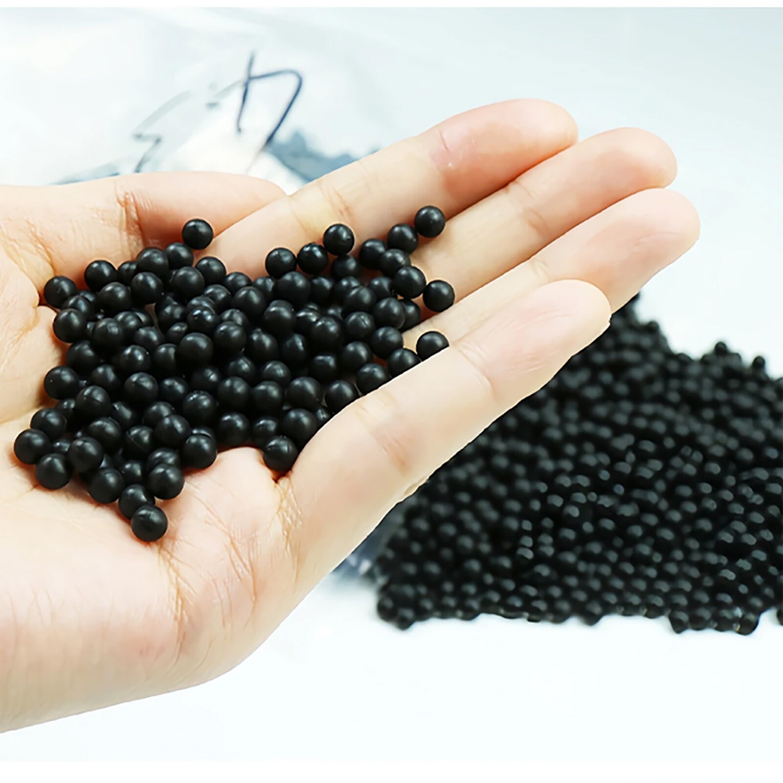 Nitrile Rubber Balls 2mm 2.5mm ~ 100mm Black Round Solid Rubber Ball Bouncy Ball