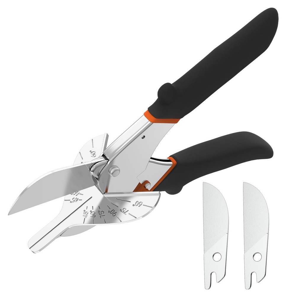 GARTOL Miter Shears, 45°135° Adjustable MultiAngle Cutter for Molding, Trim &...