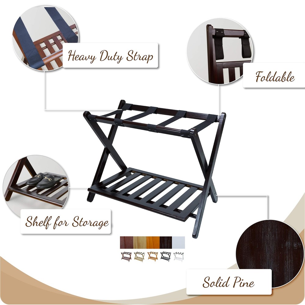 Luggage Rack, Espresso