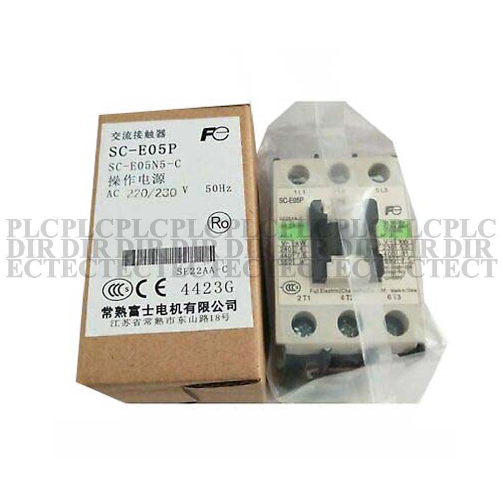 NEW Fuji Electric SC-E05P 220VAC Magnetic Contactor