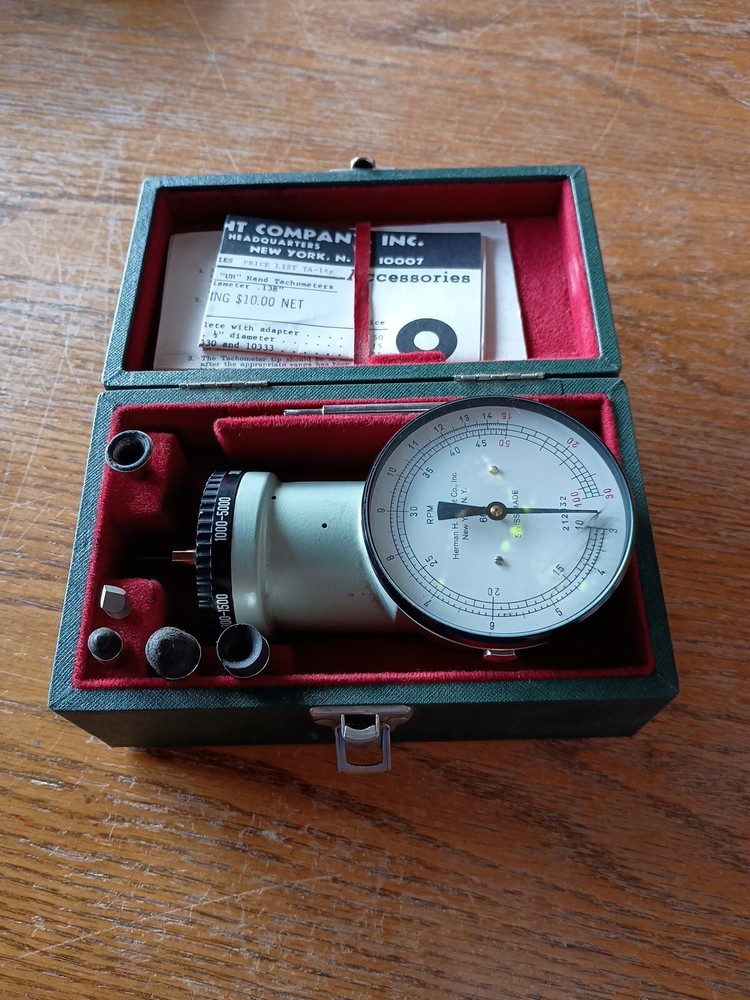 Herman H. Sticht Co. Uh Tachometer