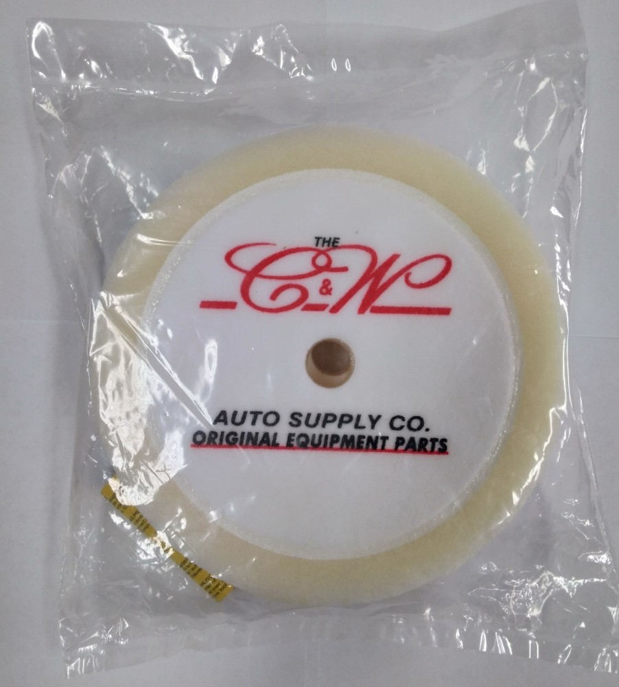 C&W AUTO SUPPLY CO. Polishing Sponge 8", 2 pack