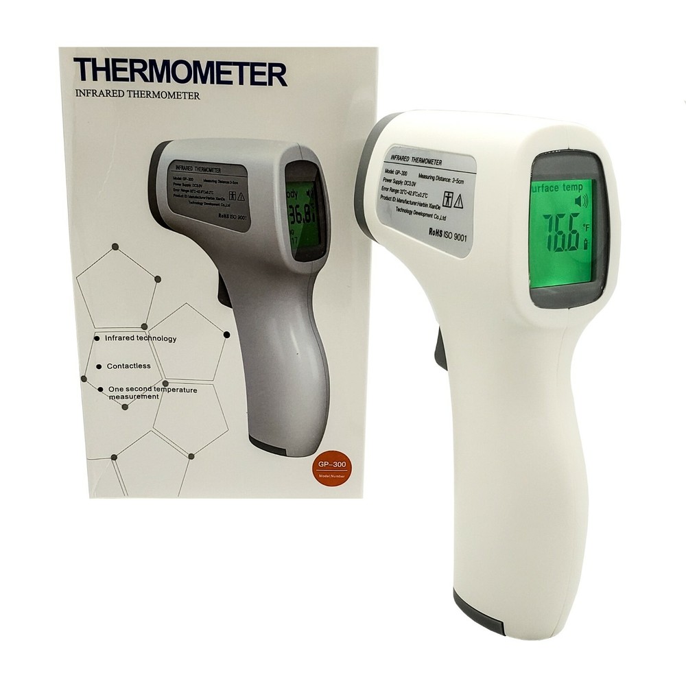 Infrared Thermometer Digital LCD Handheld Forehead Body Surface Temperature