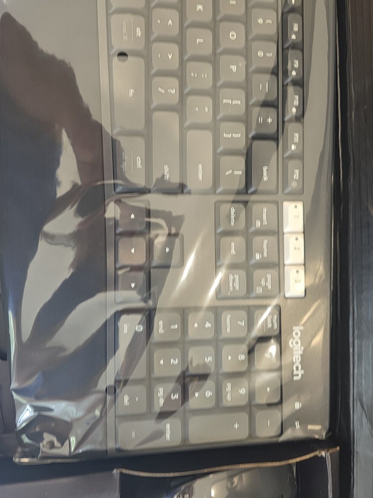 Logitech K850 Wireless Keyboard & Mouse - Black