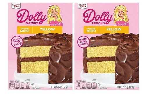 Duncan Hines Dolly Parton's Yellow Cake Mix 2 Pack